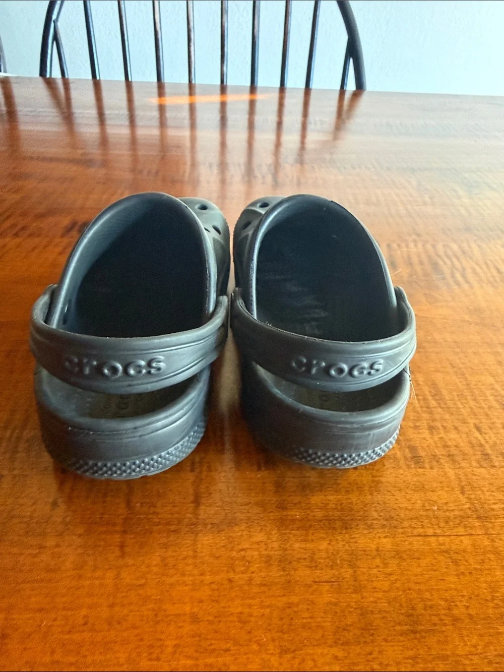 Toddler Black Classic Comfort Clogs sz 10
